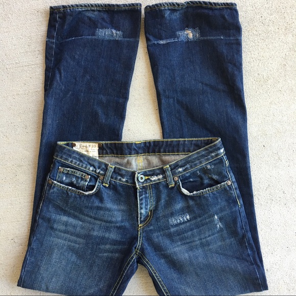 Dondup | Jeans | Hpx2 Dondup Hero Distressed Bootcut Jeans | Poshmark